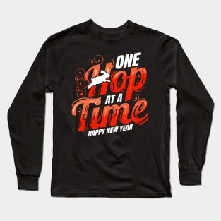 One Hop At A Time - 2023 Chinese Happy New Year Long Sleeve T-Shirt